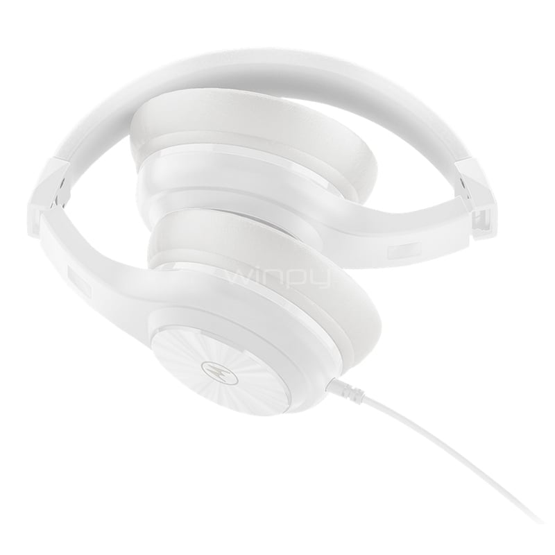 Audífonos Motorola XT 120 Over Ear (Jack 3.5mm, Blanco)