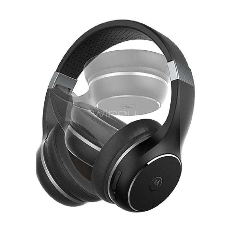 Audífonos Bluetooth Motorola XT 220 (Over Ear, Negro)