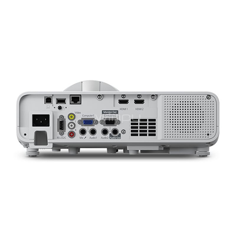 Proyector Epson PowerLite L200SW 3LCD (WXGA, 3.800 Lúmenes, HDMI/ VGA, USB/ LAN)