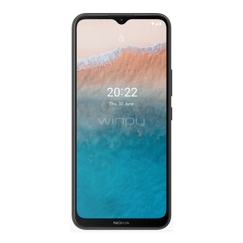 Celular Nokia C21 Plus de 6.5“ (OctaCore, 2GB RAM, 64GB Internos, Gris Cálido)