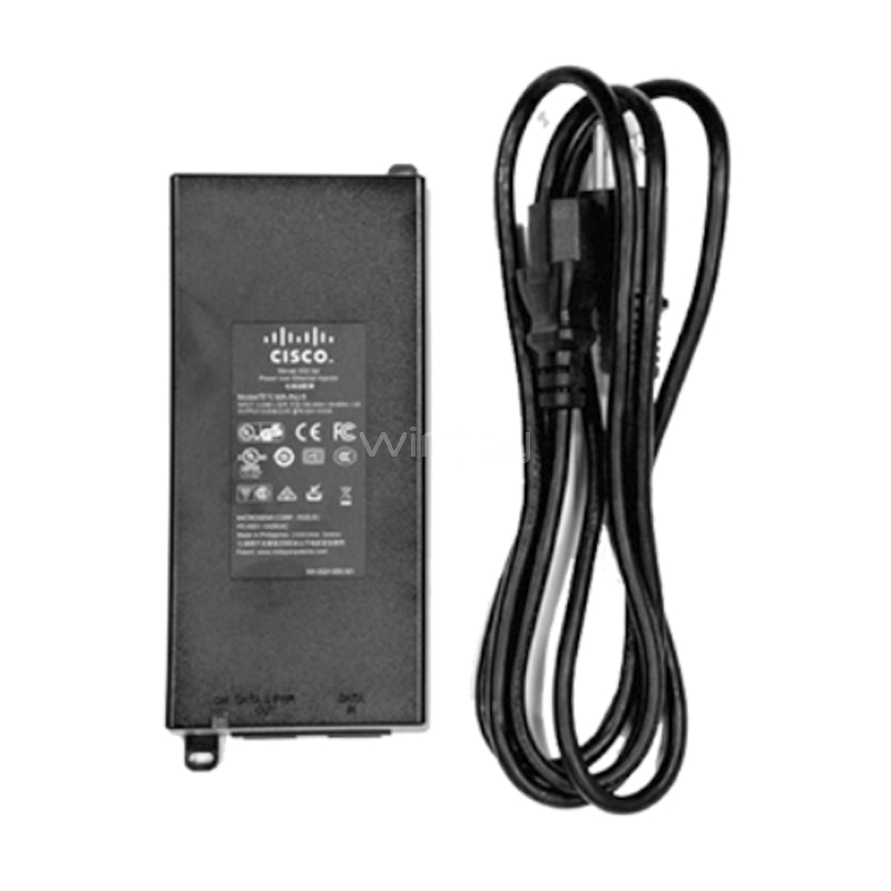 Inyector PoE Cisco Meraki MA-INJ-4 (30W, 100-240V, hasta 100mts)