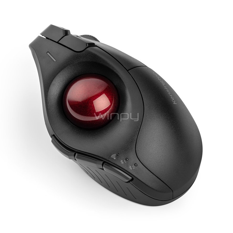 Mouse Inalámbrico Kensington Pro Fit Ergo Trackball (Dongle USB/ Bluetooth, Negro)