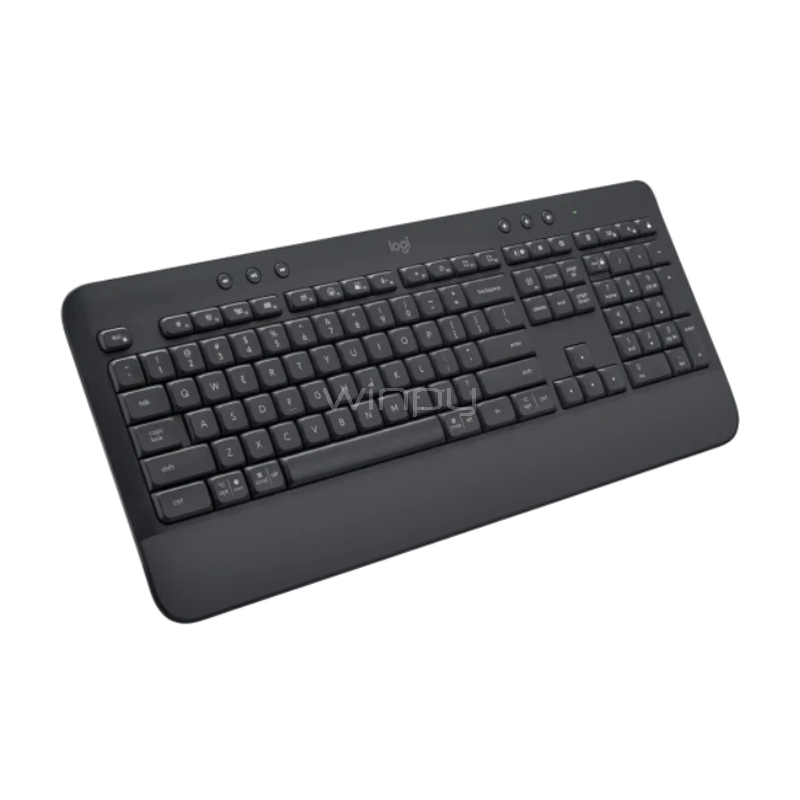 Teclado Inalámbrico Logitech Signature K650 (Dongle USB/Bluetooth, Español, Grafíto)