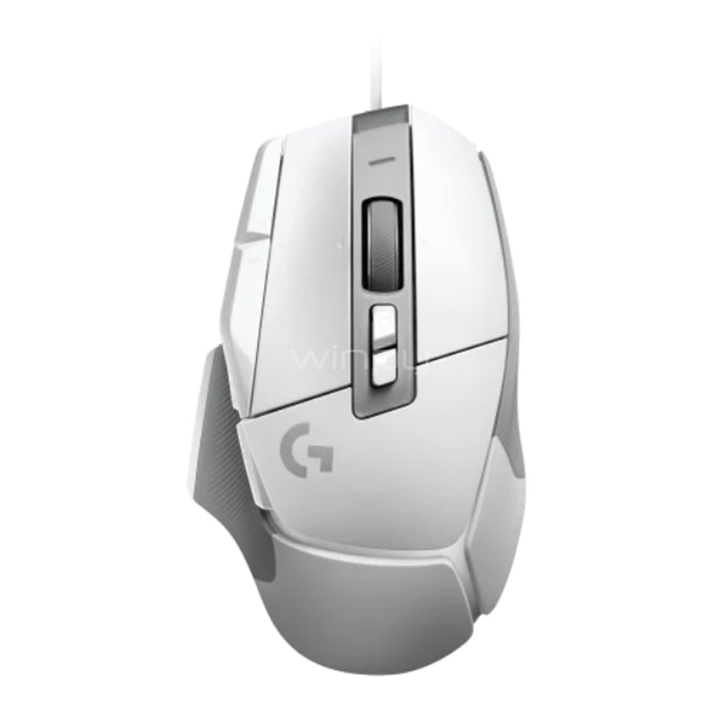 Mouse Gamer Logitech G502 X LightForce (Sensor Hero 25K, 25.600dpi, Blanco)