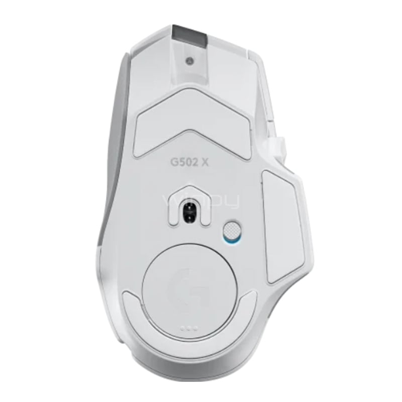 Mouse Gamer Logitech G502 X Plus (Sensor Hero 25K, 25.600dpi, LIGHTSPEED, RGB, Blanco)