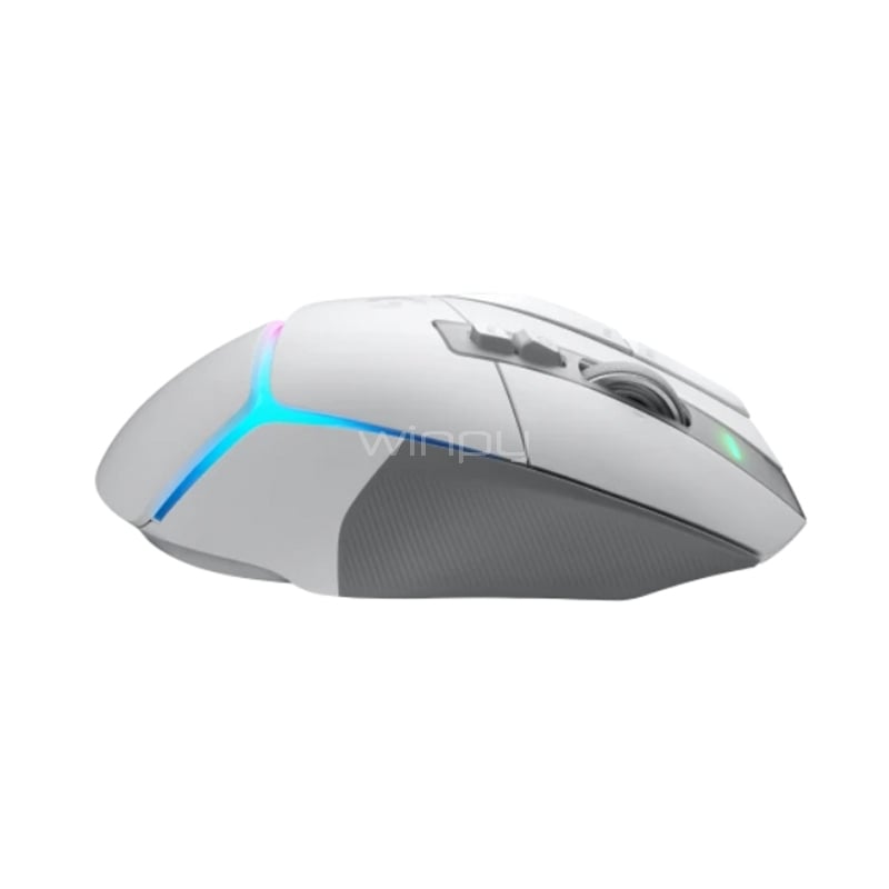 Mouse Gamer Logitech G502 X Plus (Sensor Hero 25K, 25.600dpi, LIGHTSPEED, RGB, Blanco)