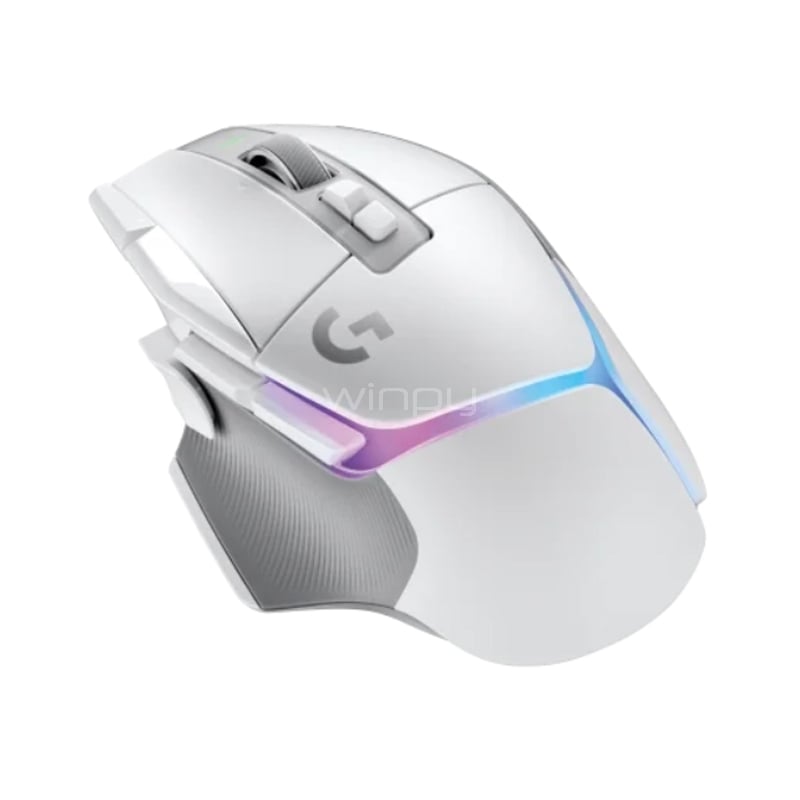Mouse Gamer Logitech G502 X Plus (Sensor Hero 25K, 25.600dpi, LIGHTSPEED, RGB, Blanco)