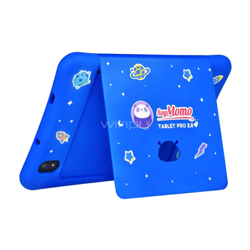Tablet para niños SoyMomo TabPro 2.0 de 8“ (Octacore, 4GB RAM, 64GB Internos, Azul)