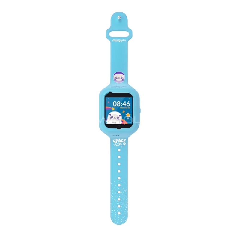 SmartWatch para Niños SoyMomo Space Lite de 1.4“ (Llamadas, GPS, Botón SOS, IP65, Azul)