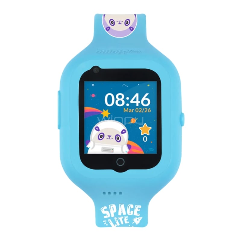 SmartWatch para Niños SoyMomo Space Lite de 1.4“ (Llamadas, GPS, Botón SOS, IP65, Azul)