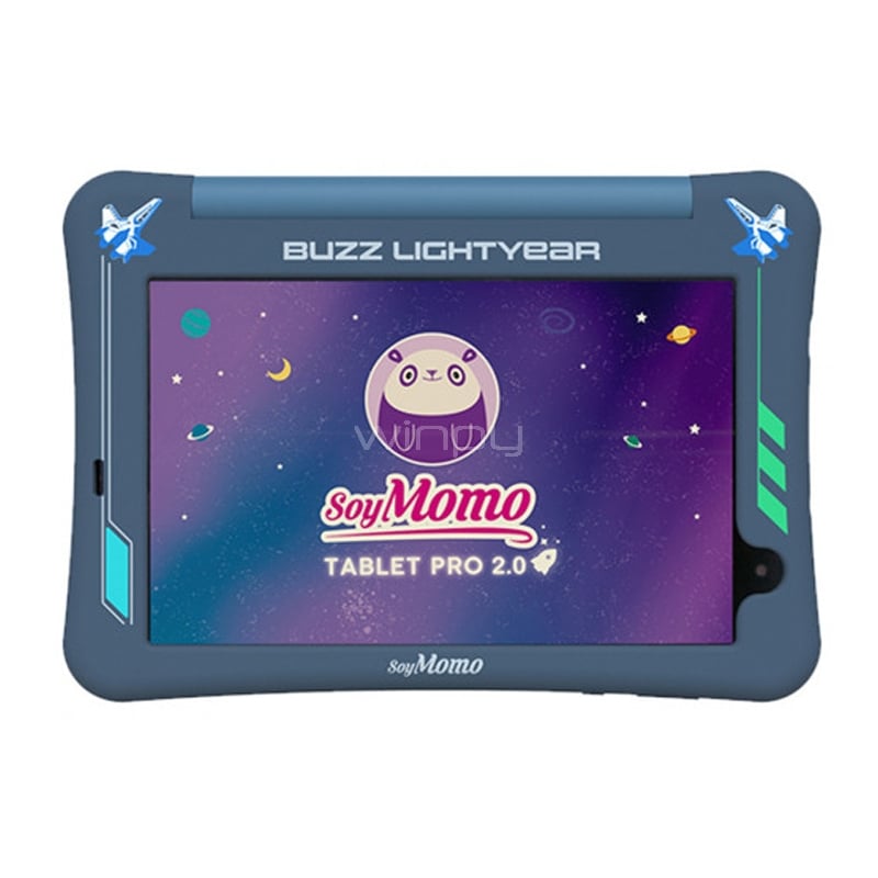 Tablet para Niños SoyMomo Pro 2.0 de 8“ (Octacore, 4GB RAM, 64GB Internos, Disney Lightyear)