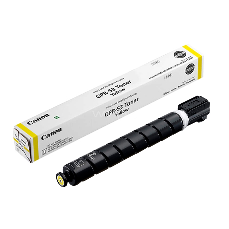 Cartucho de Tóner Canon GPR-53 (Amarillo, hasta 19k Págs)