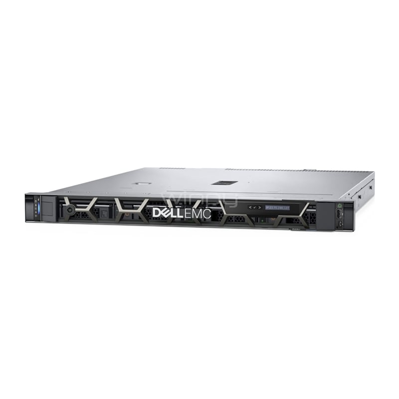 Servidor Dell PowerEdge R250 (Xeon E-2324G, 16GB RAM, 2TB HDD, Fuente 450W, Rack 1U)