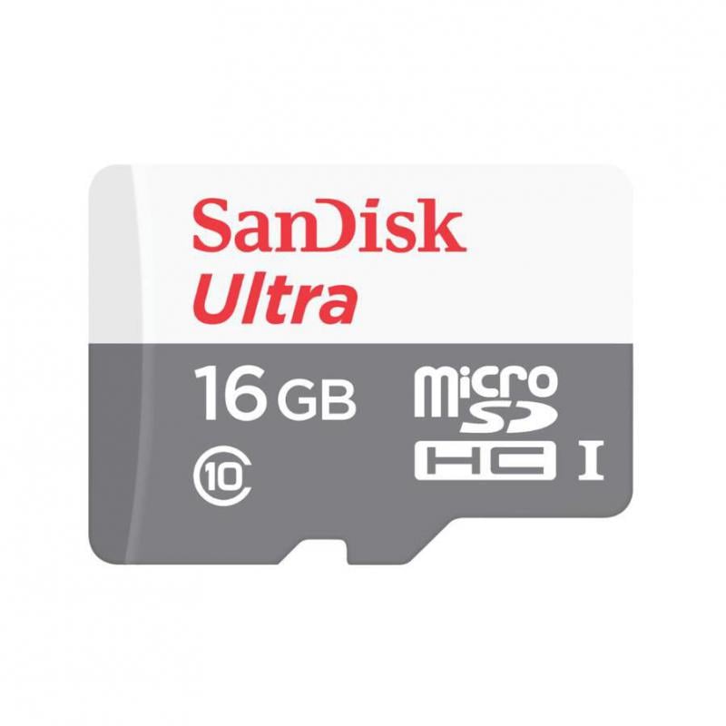 Tarjeta MicroSD SanDisk Ultra de 16GB (microSDXC, UHS-I, Class 10)