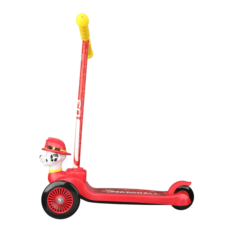 Scooter Vivitar Paw Patrol para Niños 3+ (hasta 34kg, 3 Ruedas, Rojo/Amarillo)