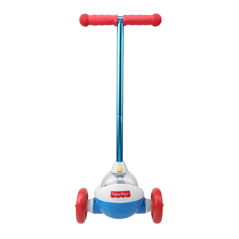 Scooter Fisher Price Corn Popper para Niños 2+ (hasta 34kg, 3 Ruedas, Azul/Rojo)