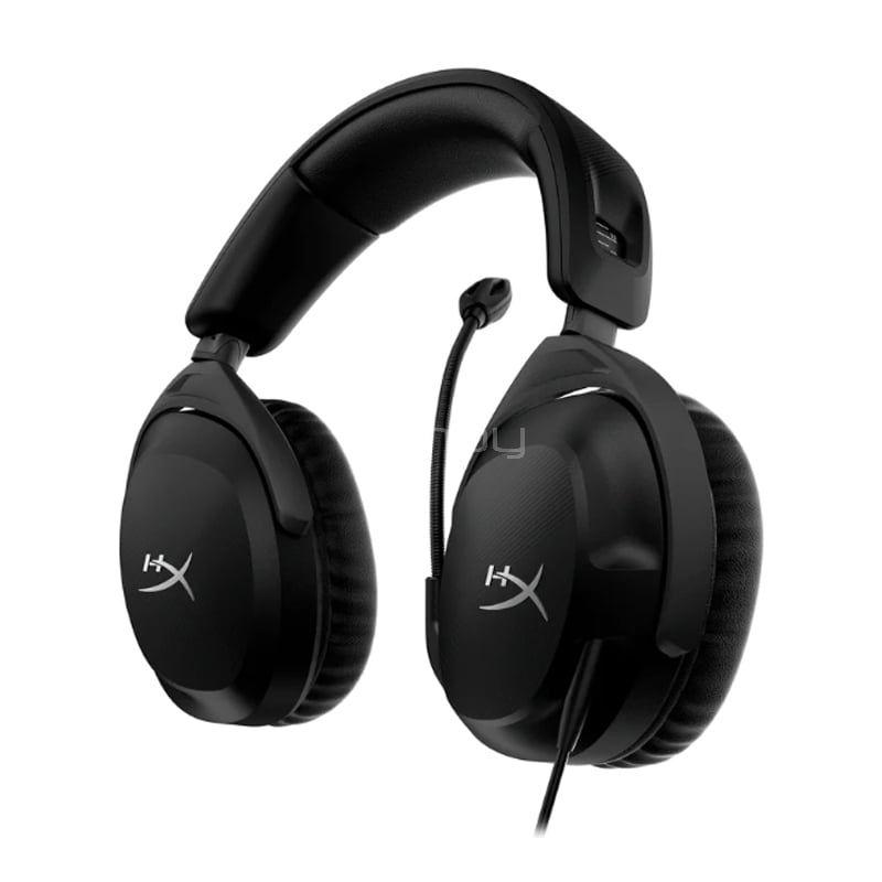 Audífonos Gamer HyperX Cloud Stinger 2 (DTS X Spatial Audio, Jack 3.5mm, Negro)