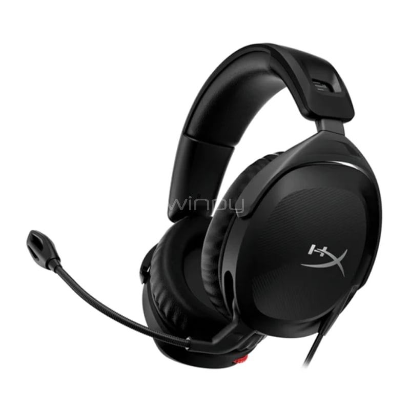 Audífonos Gamer HyperX Cloud Stinger 2 (DTS X Spatial Audio, Jack 3.5mm, Negro)