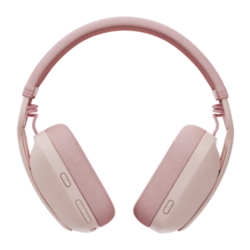 Audífonos Logitech Zone Vibe 100 (Over-Ear, Bluetooth, Rosado)