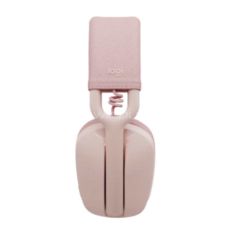 Audífonos Logitech Zone Vibe 100 (Over-Ear, Bluetooth, Rosado)