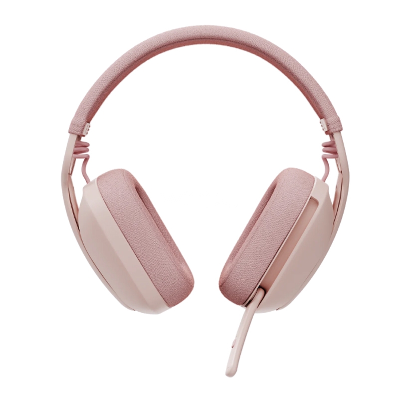 Audífonos Logitech Zone Vibe 100 (Over-Ear, Bluetooth, Rosado)