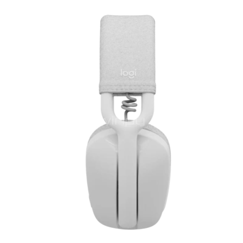 Audífonos Logitech Zone Vibe 100 (Over-Ear, Bluetooth, Blanco)