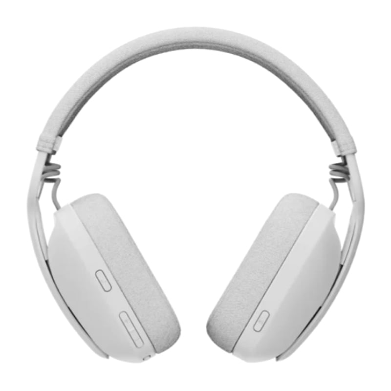 Audífonos Logitech Zone Vibe 100 (Over-Ear, Bluetooth, Blanco)