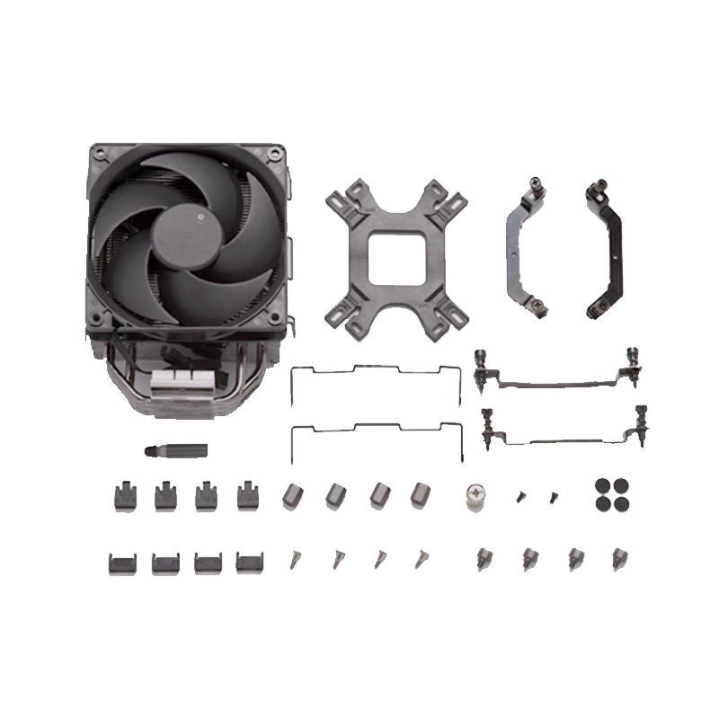 Disipador de Aire Cooler Master Hyper 212 (120mm, 2000rpm, Negro)