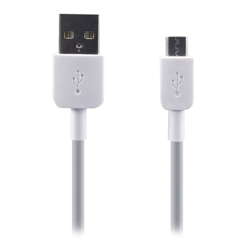 Cable Huawei de USB-A a microUSB (2Ah, 1 metro, Blanco)
