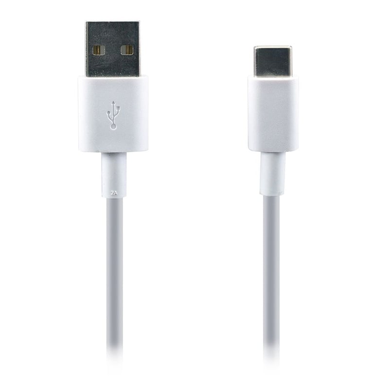 Cable Huawei Lifemax de USB-A a USB-C (2Ah, 1 metro, Blanco)