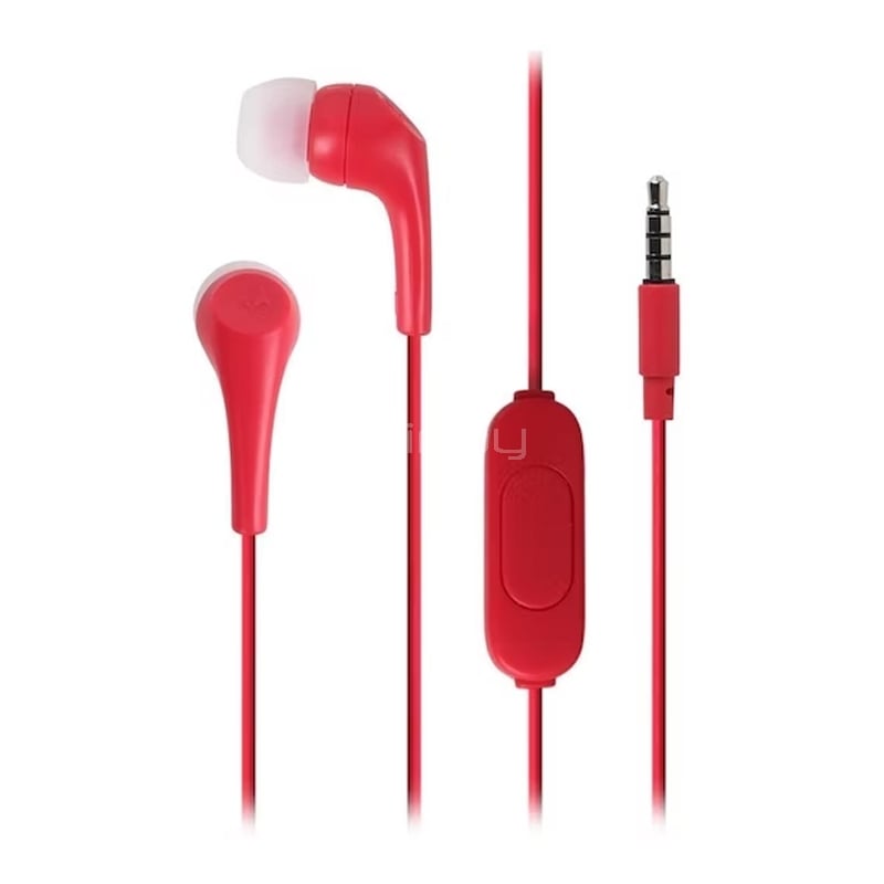 Audífonos Motorola Earbuds 2-S (Jack 3.5mm, Rojo)