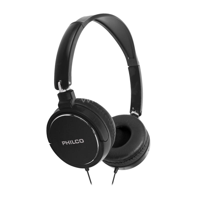 Audífonos Philco 18BLK (Jack 3.5mm, Negro)