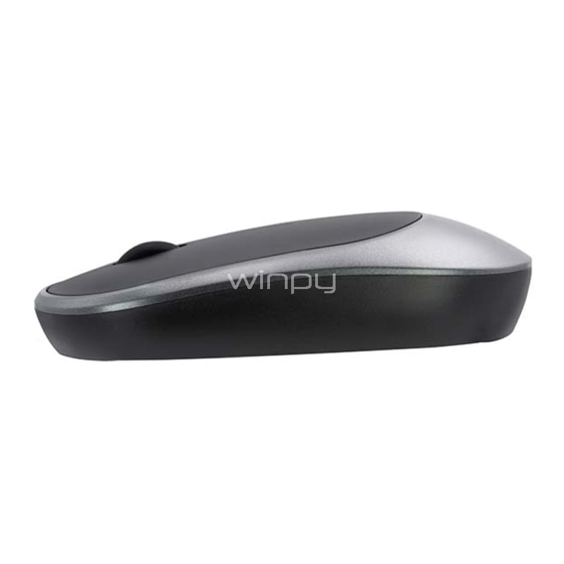 Mouse Inalámbrico Philco SPK7314 (Dongle USB, 1.200dpi, Gris)
