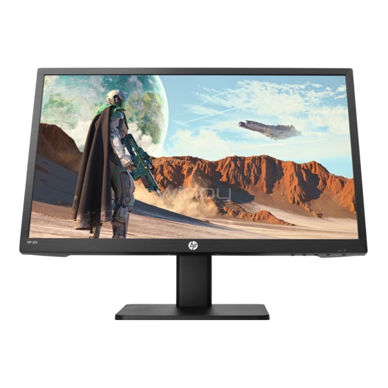 Monitor Gamer Hp 22x de 21.5“ (TN, Full HD, 144 Hz, 1ms, HDMI+VGA, FreeSync, Vesa)