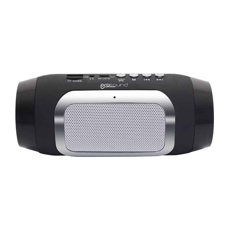 Parlante Bluetooth Prosound P400 de 4W (Radio FM, Negro)