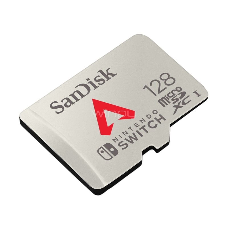 Tarjeta microSD SanDisk para Nintendo Switch de 128GB (Apex)
