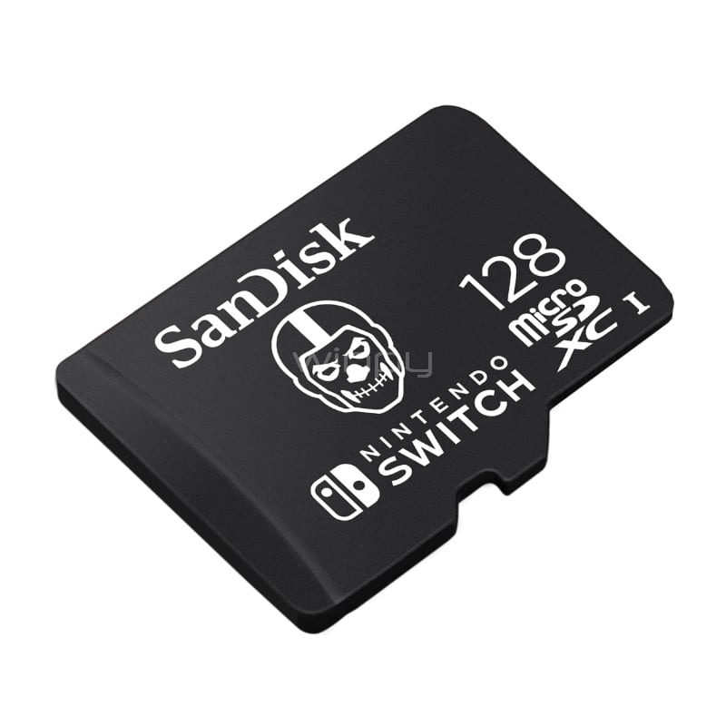 Tarjeta microSD SanDisk para Nintendo Switch de 128GB (Fortnite)
