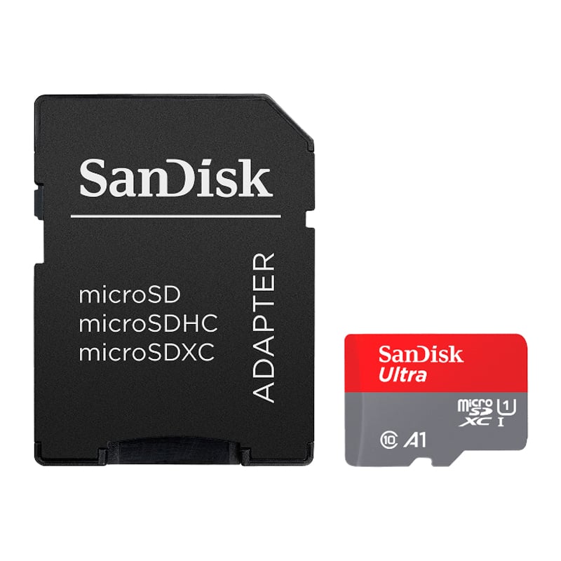 Tarjeta MicroSD SanDisk Ultra de 512GB (A1, UHS-I, Class 10, con Adaptador SD)