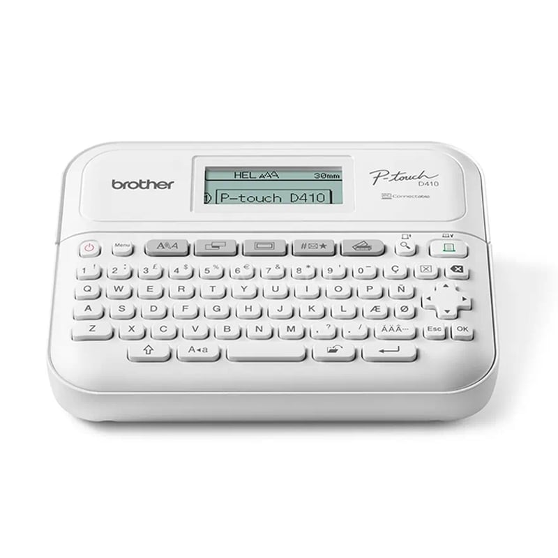 Impresora de Etiquetas Brother PT-D410 (20mm/s, 180dpi, USB)