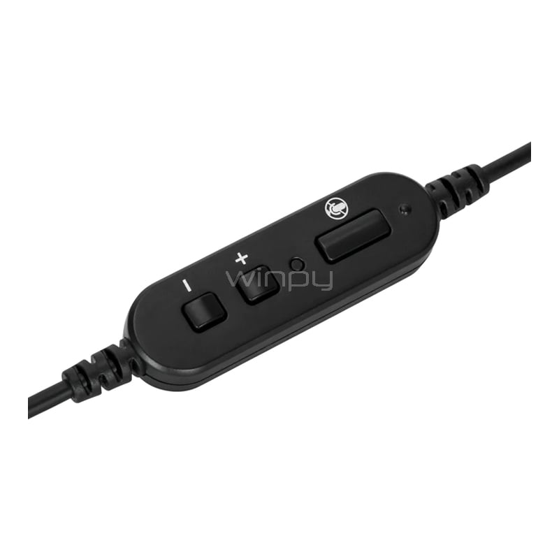 Audífonos Target AEH102TT con Cancelación de Ruido (USB-A, Negro)