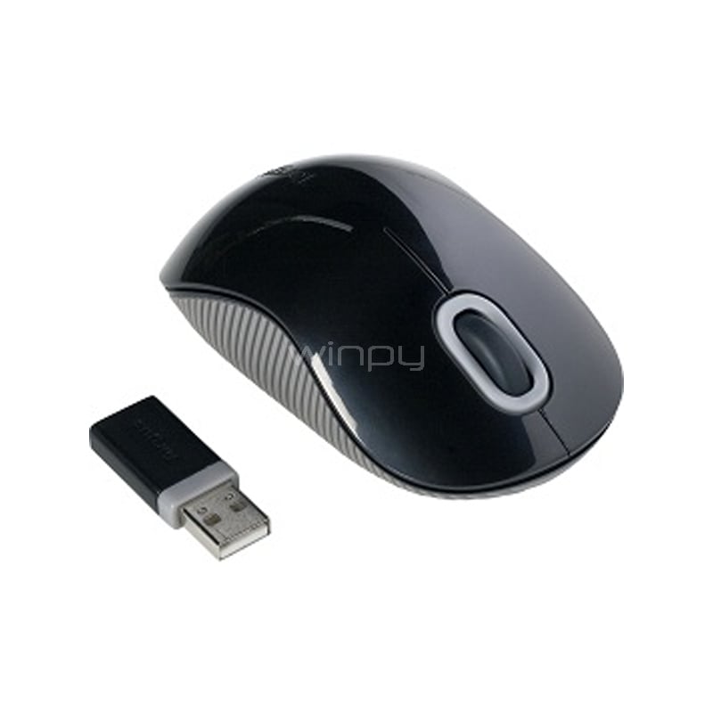 Mouse Inalámbrico Targus Blue Trace (Dongle USB, Negro/Gris)