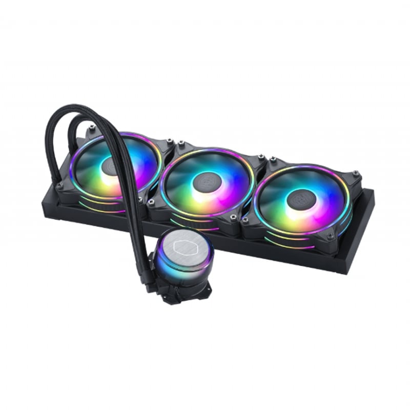 Refrigeración Líquida Cooler Master MasterLiquid ML360 Illusion (120mm x3, ARGB, Negro)