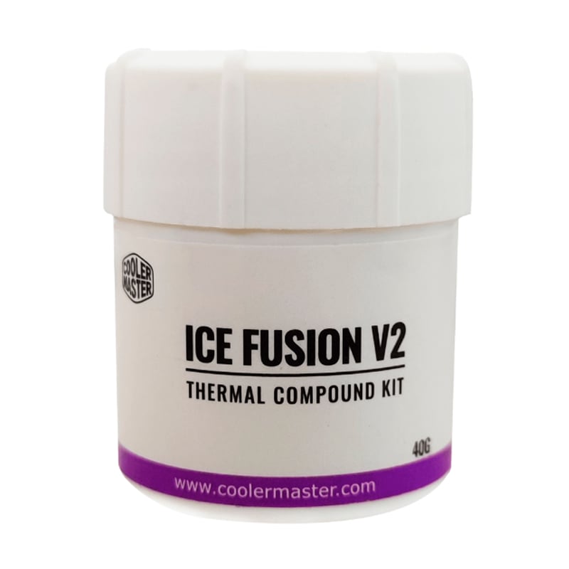 Pasta Térmica Cooler Master Ice Fusion V2 de Alta Conductividad (40 gramos, Gris)