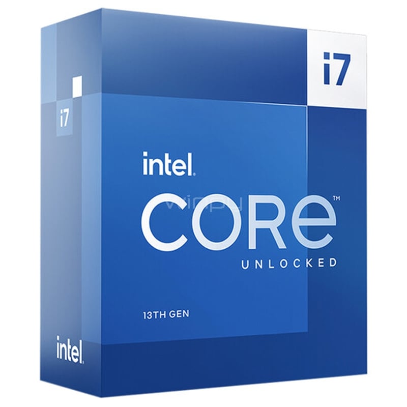 Procesador Intel Core i7-13700K Raptor Lake (LGA1700, 16 Cores, 24 Hilos, 3.4/5.4GHz, UNLOCKED)