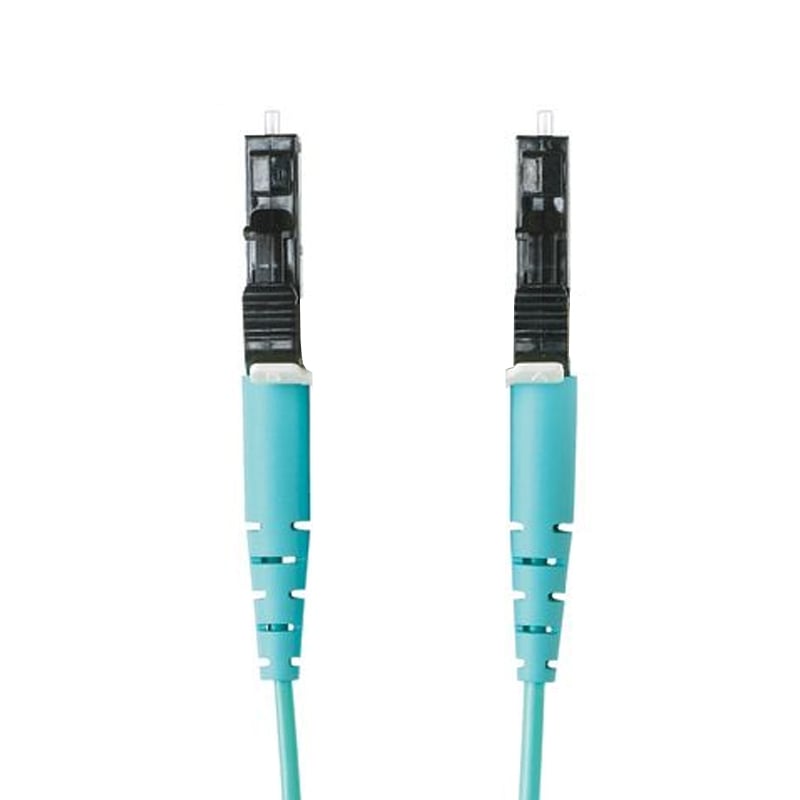 Cable de Fibra Óptica Panduit Opti-Core de 1 metro (LC Duplex, OM4, LSZH, Azul Claro)