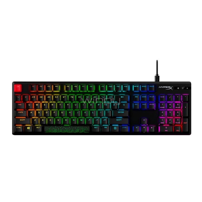Teclado Mecánico HyperX Alloy Origins ABS (Switch HX Red, Español