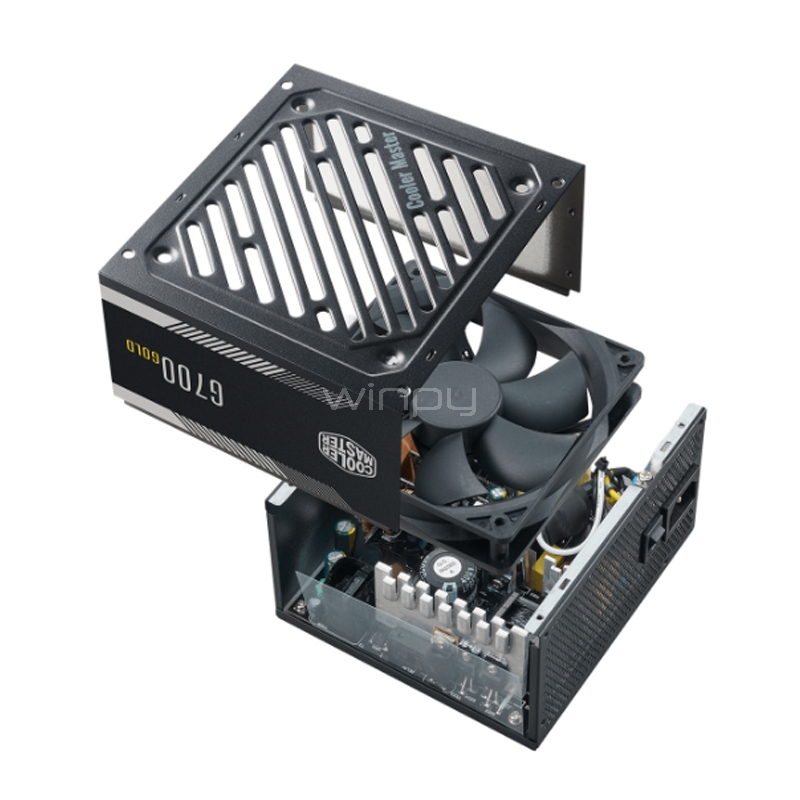 Fuente de Poder Cooler Master G700 Gold de 700W (Certificado 80+ Gold, ATX)