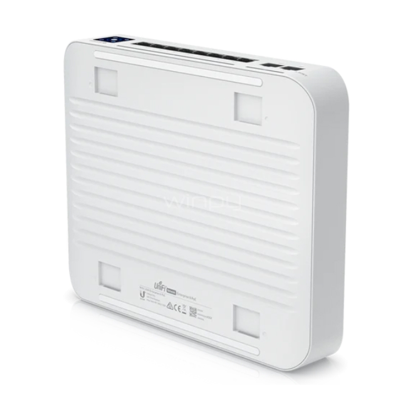 Switch Ubiquiti Enterprise de 8 Puertos (80 Gbps, SFP+, PoE+, 120W)