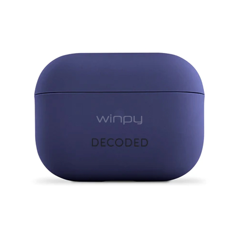 Funda Decoded para AirPods Pro 1/ 2 (Silicona, Azul Marino)