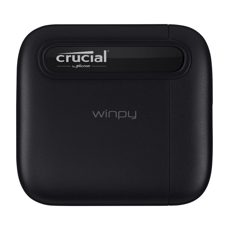 Disco Externo portable SSD Crucial X6 de 4TB (USB 3.2, Hasta 800MB/s)
